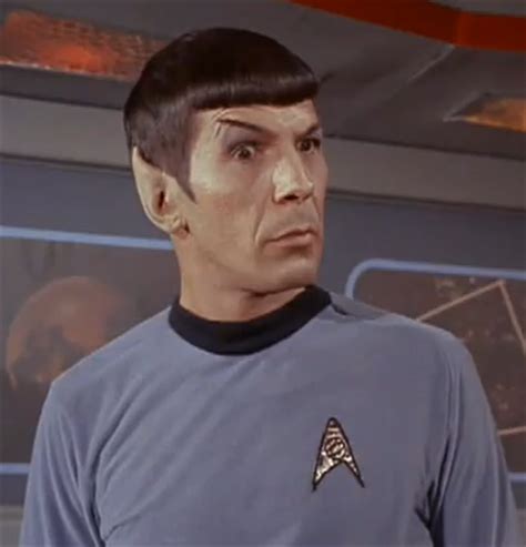 Skeptical Mr. Spock